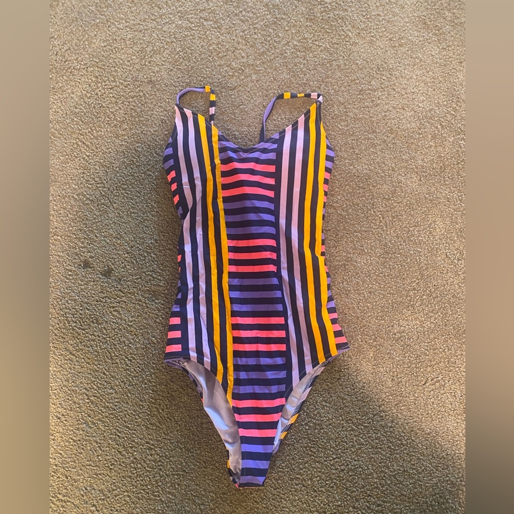 Aerie bright one piece suit